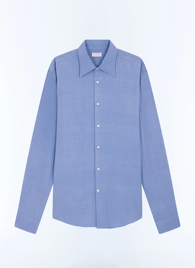 Chemise bleu homme tissu principal: 100% viscosedoublure: aucune Fursac - H3ADOV-EH36-D028