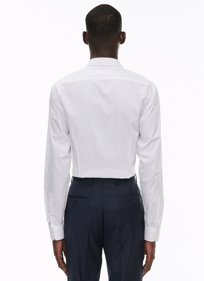 Chemise homme coton bio Fursac - H3AXAN-TH62-01