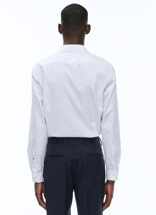 Chemise homme popeline de coton Fursac - 23EH3ADAV-BH06/39