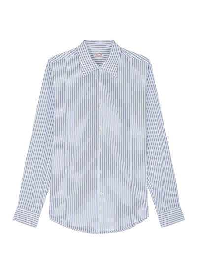 Chemise blanc homme popeline de coton Fursac - H3ADAV-FH18-D030