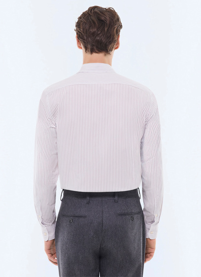 Chemise homme popeline de coton Fursac - H3AXAN-GH13-C014