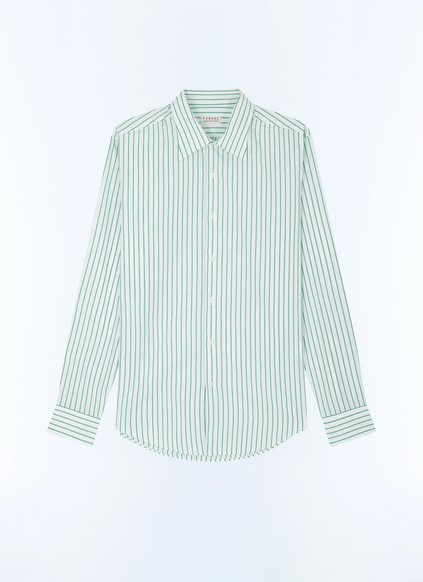 Chemise popeline de coton homme Fursac - H3ADAV-FH18-H008