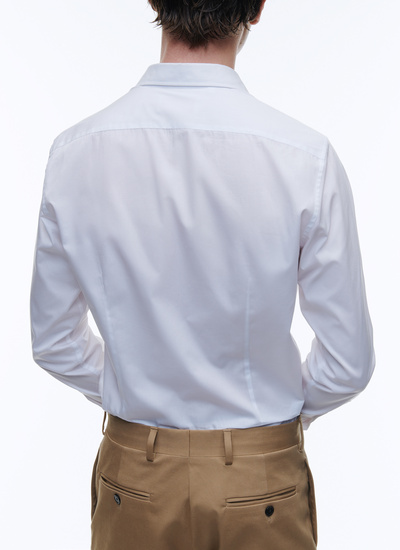 Chemise homme popeline de coton bio Fursac - H3OXAN-TH62-01