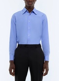 Chemise col hirondelle popeline coton - H3ADAV-JH17-D015