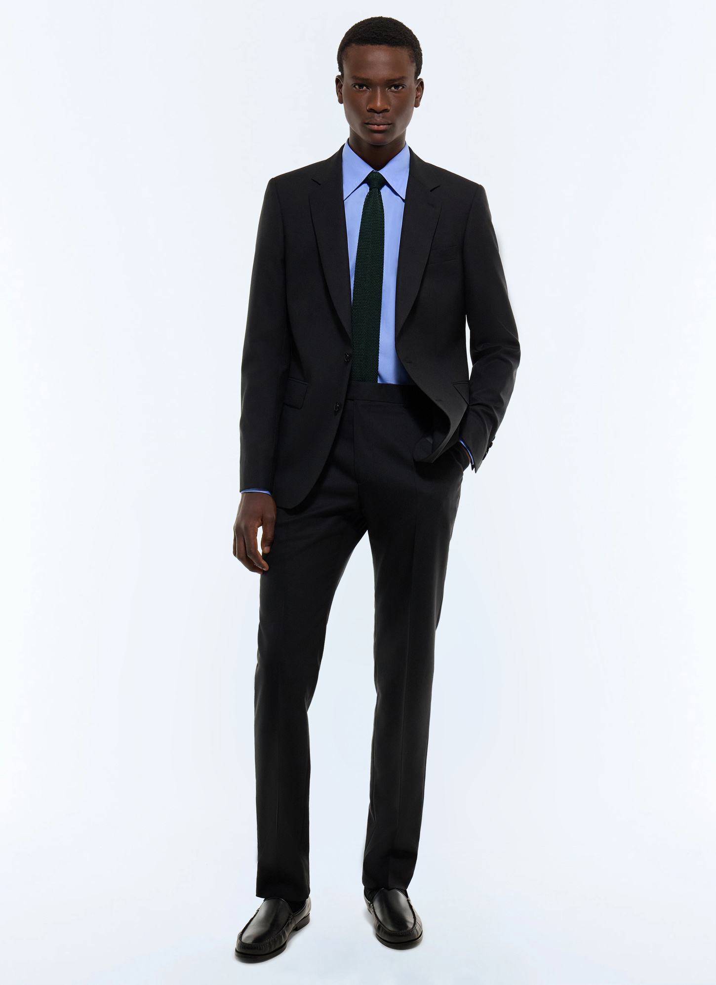 Chemise bleu azur homme Fursac - H3ADAV-JH17-D015