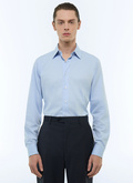 Chemise en popeline de coton - H3AXAN-EH38-D039