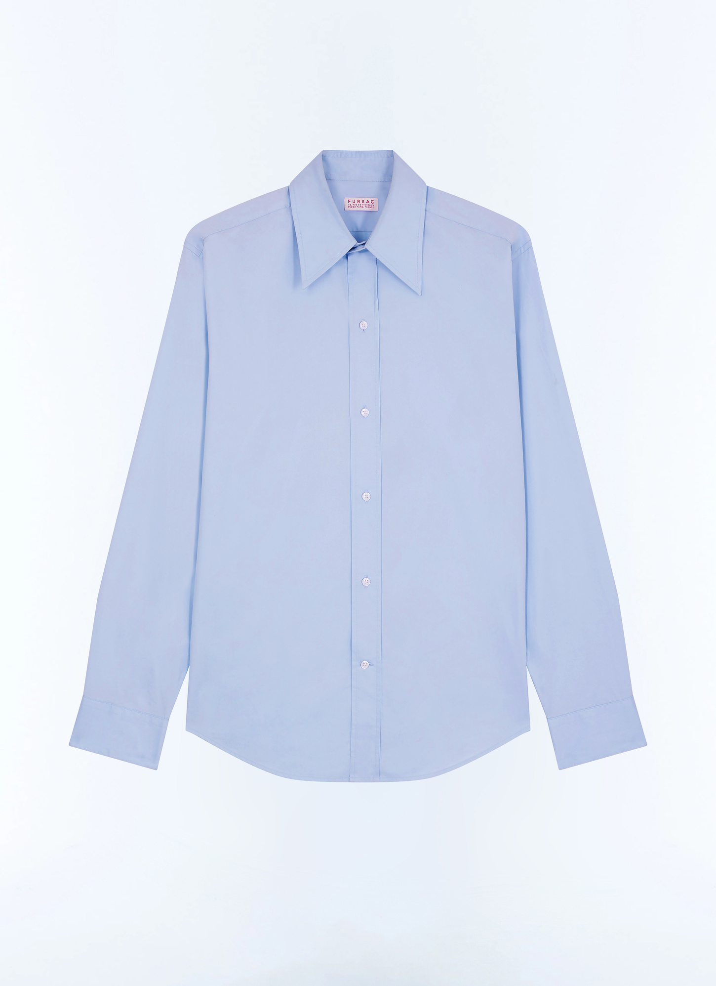 Chemise popeline de coton homme Fursac - H3FARO-GH04-D039