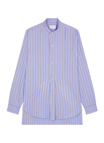 Chemise bleu homme coton Fursac - H3GURU-GH06-D039