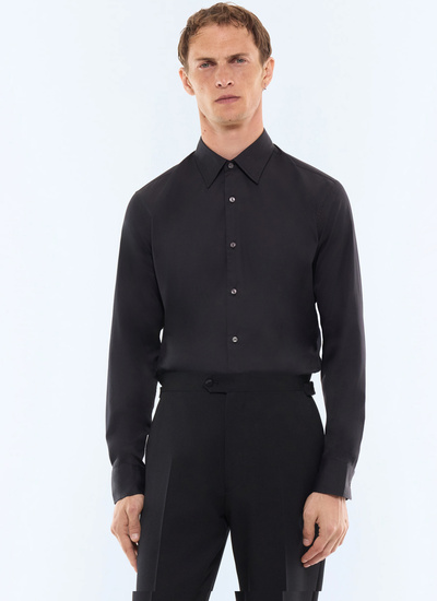 Chemise homme noir tissu principal: 100% cotondoublure: aucune Fursac - H3LXAN-LH14-B020