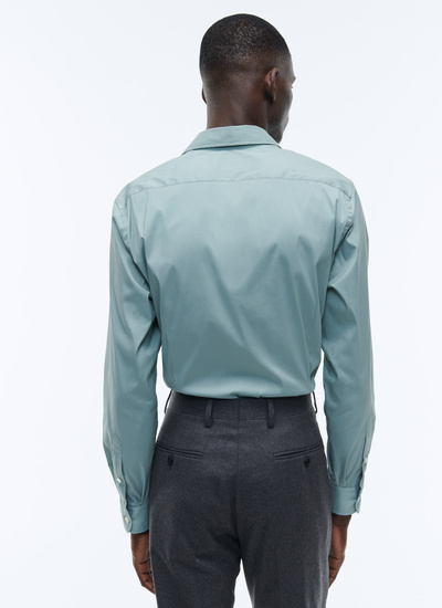 Chemise homme popeline de coton Fursac - H3ADAV-AH10-45