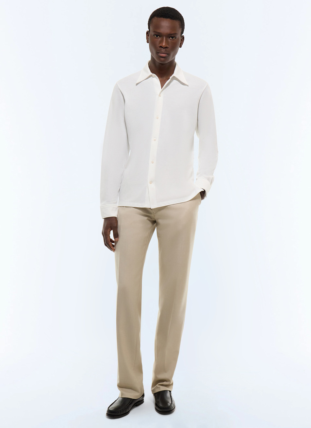 Chemise blanc homme Fursac - H3JLUM-FJ22-A001