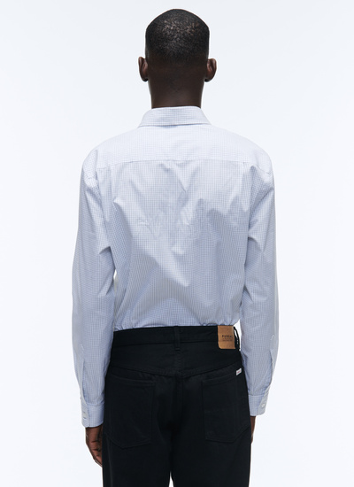 Chemise homme popeline de coton Fursac - H3VIBA-AH48-02