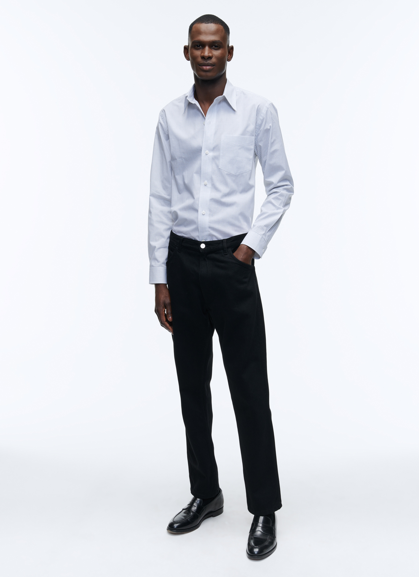 Chemise blanc homme Fursac - H3VIBA-AH48-02