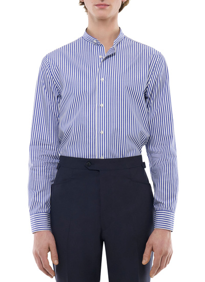 Chemise homme blanc popeline de coton Fursac - H3TIKA-FH29-D013