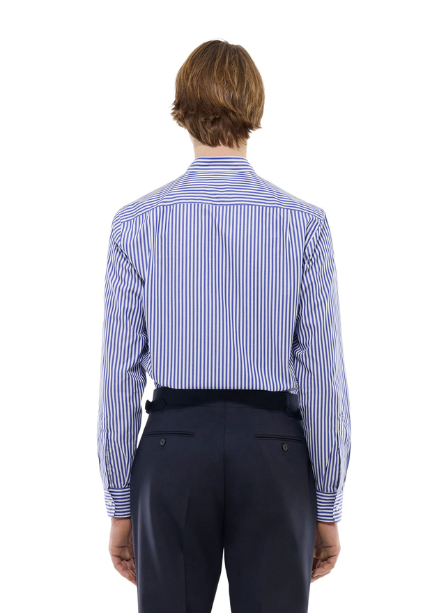 Chemise blanc homme popeline de coton Fursac - H3TIKA-FH29-D013