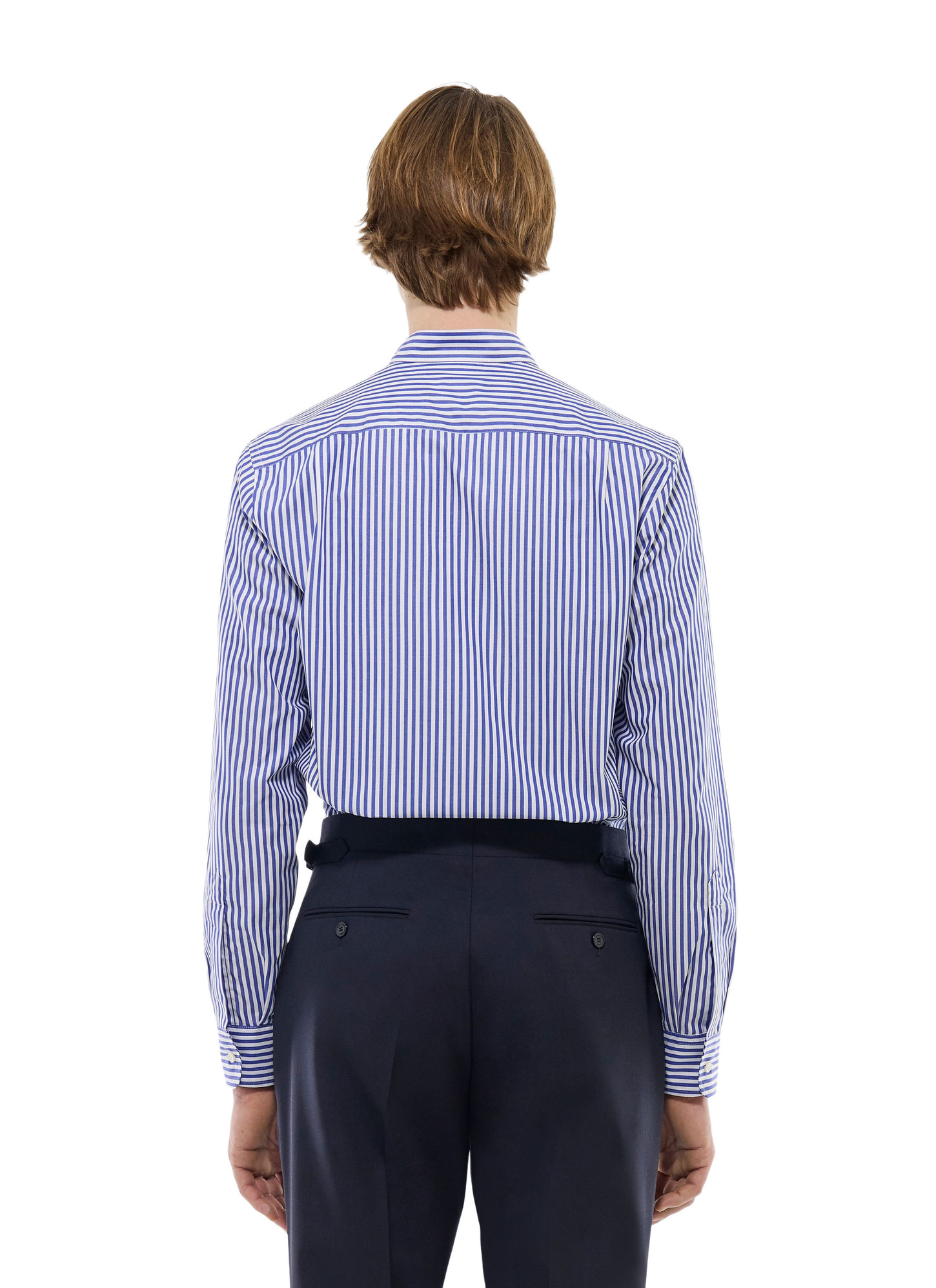 Chemise blanc homme popeline de coton Fursac - H3TIKA-FH29-D013