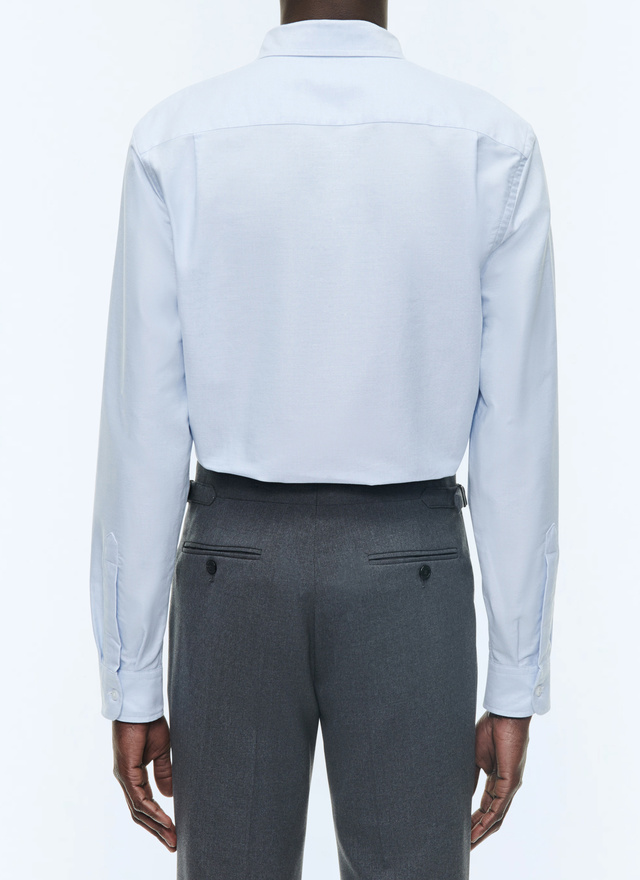 Chemise bleu ciel homme Fursac - H3VIBA-DH01-D039