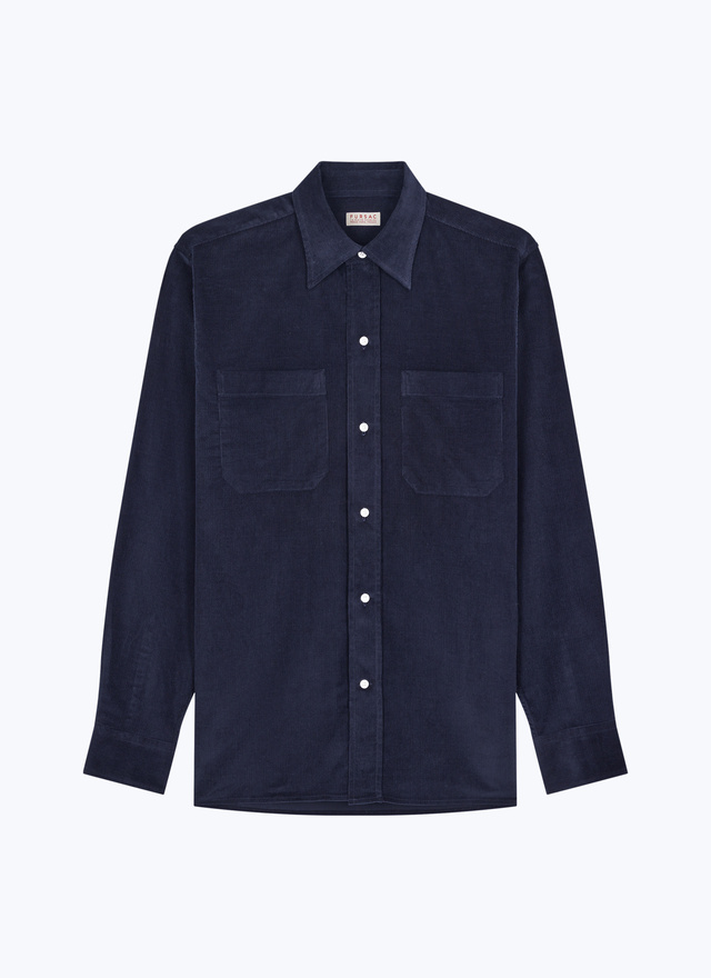 Chemise homme velours côtelé certifié Fursac - H3EILI-EH35-D030