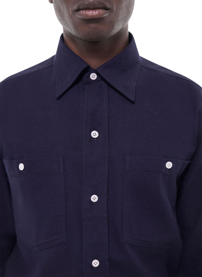 Chemise homme flanelle de coton Fursac - H3GCIL-GH07-D030