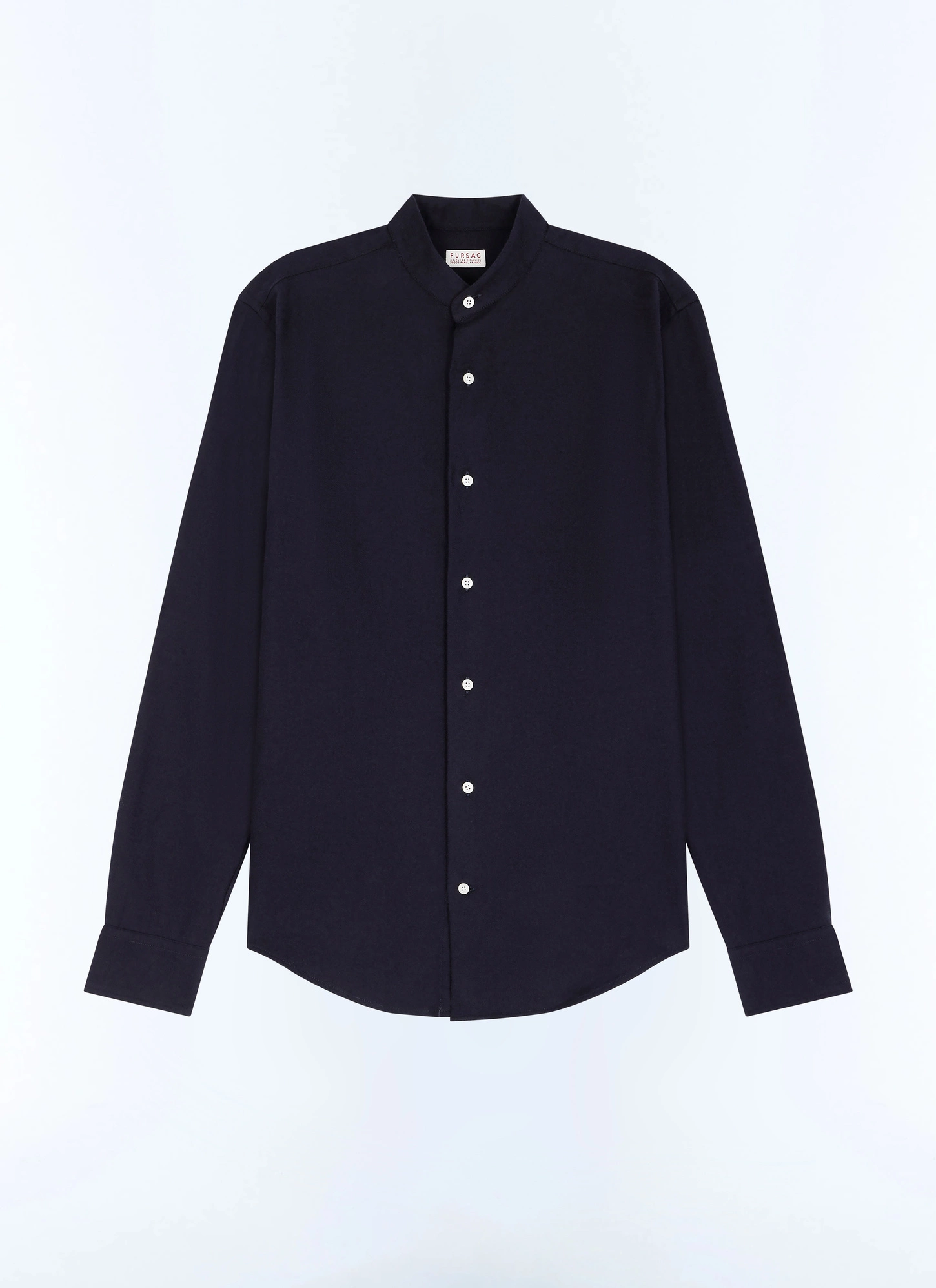 Chemise bleu homme flanelle de coton Fursac - H3TIKA-GH07-D030