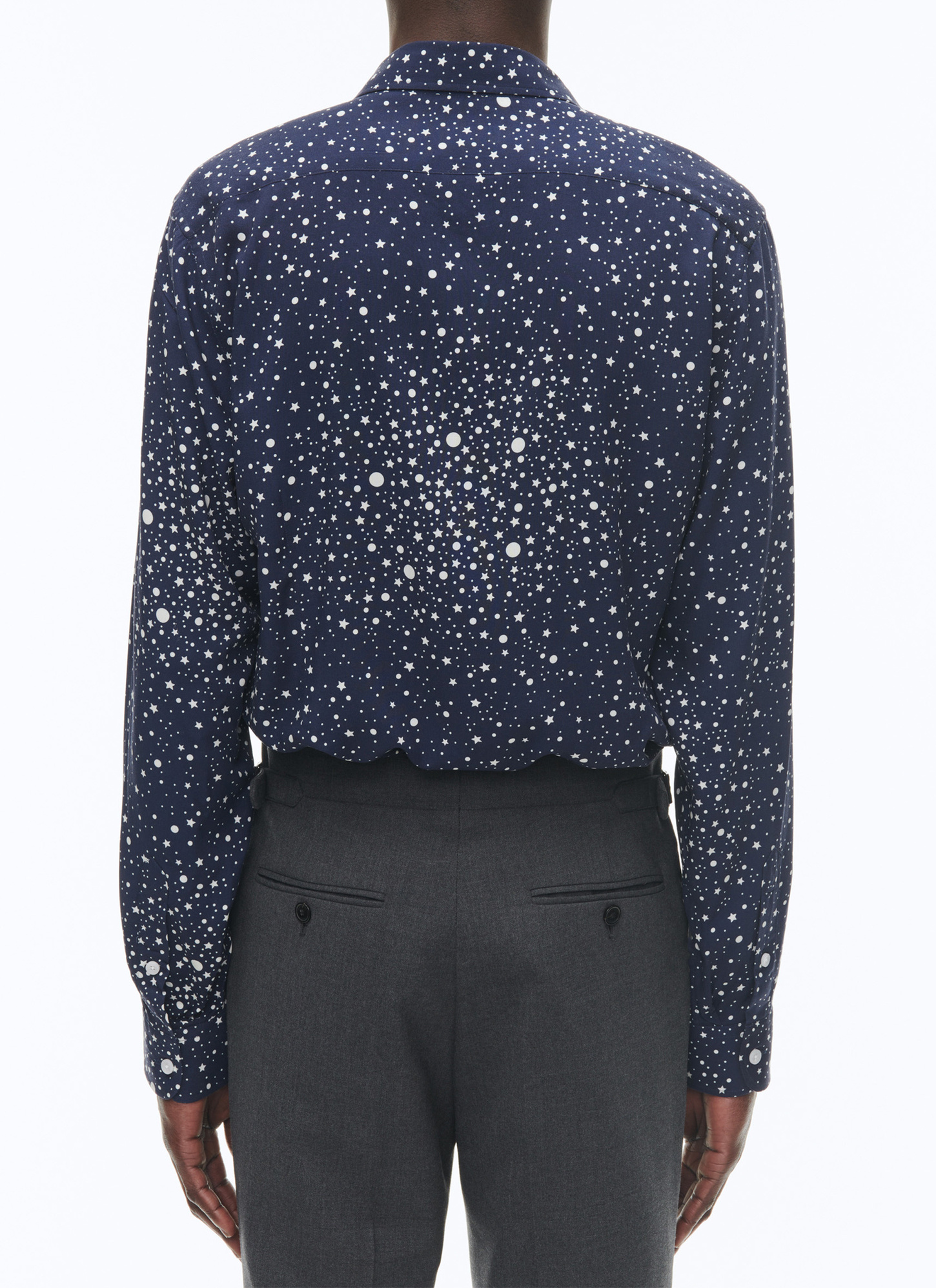 Chemise bleu marine homme Fursac - H3ADAV-CH34-D027