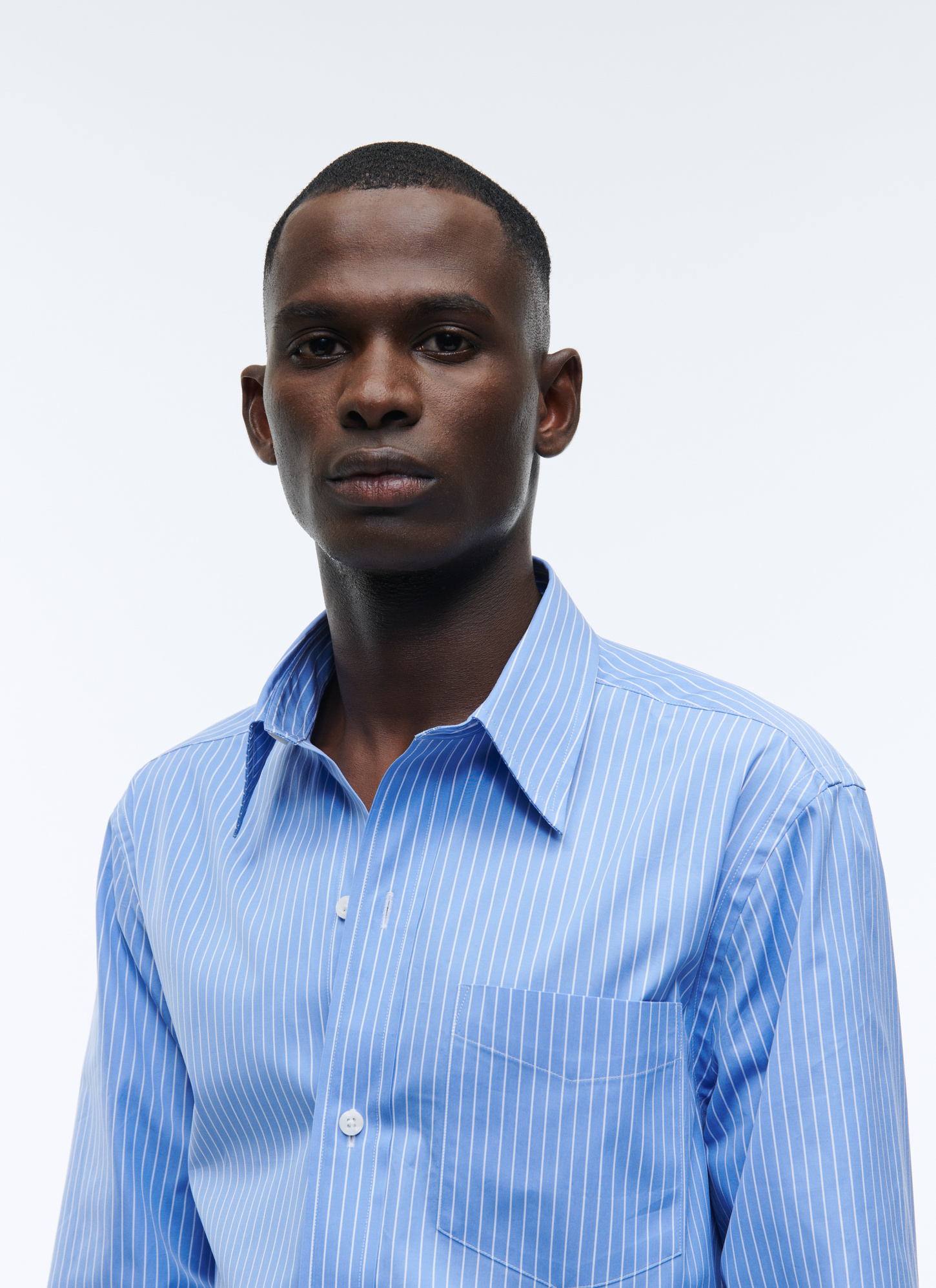 Chemise bleu homme Fursac - H3VIBA-AH47-37