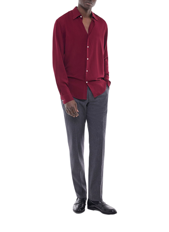 Chemise homme viscose ecovero Fursac - H3ADOV-EH36-C014