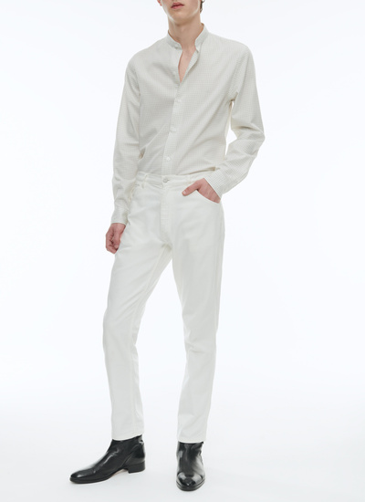 Chemise ecru homme Fursac - H3TIKA-CH08-A002
