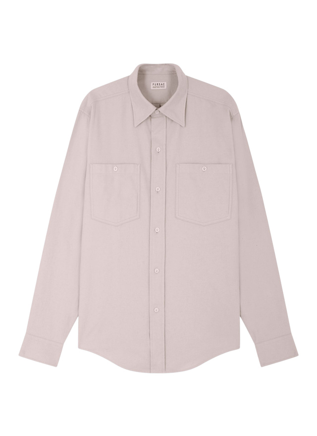 Chemise ecru homme Fursac - H3GCIL-GH07-A003