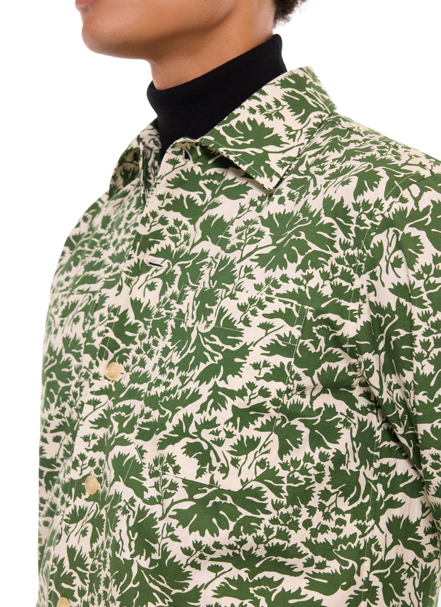 Chemise ecru homme Fursac - H3GILI-GH18-H015