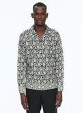 Chemise en popeline de coton à imprimé - 23EH3BUNY-BH26/20
