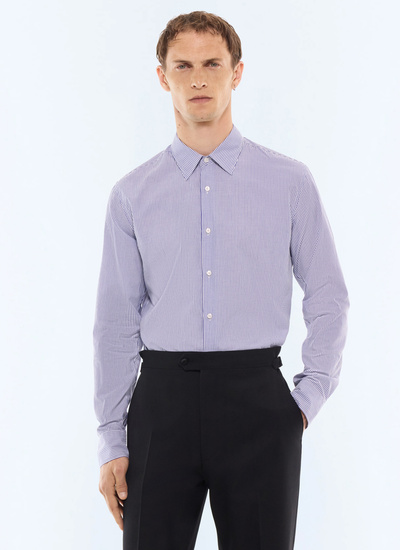 Chemise homme marine tissu principal: 100% cotondoublure: aucune Fursac - H3LXAN-LH07-D030