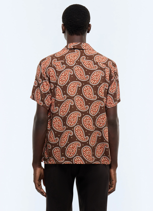 Chemise homme viscose certifiée Fursac - H3JUNY-JH08-L004