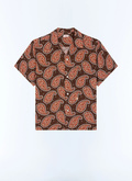 Chemisette à motif paisley en viscose - H3JUNY-JH08-L004