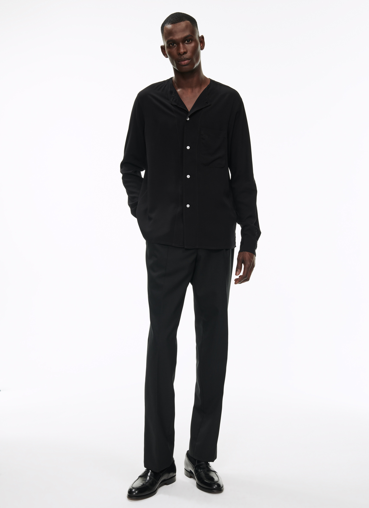 Chemise noir homme Fursac - H3AWAY-AH91-20