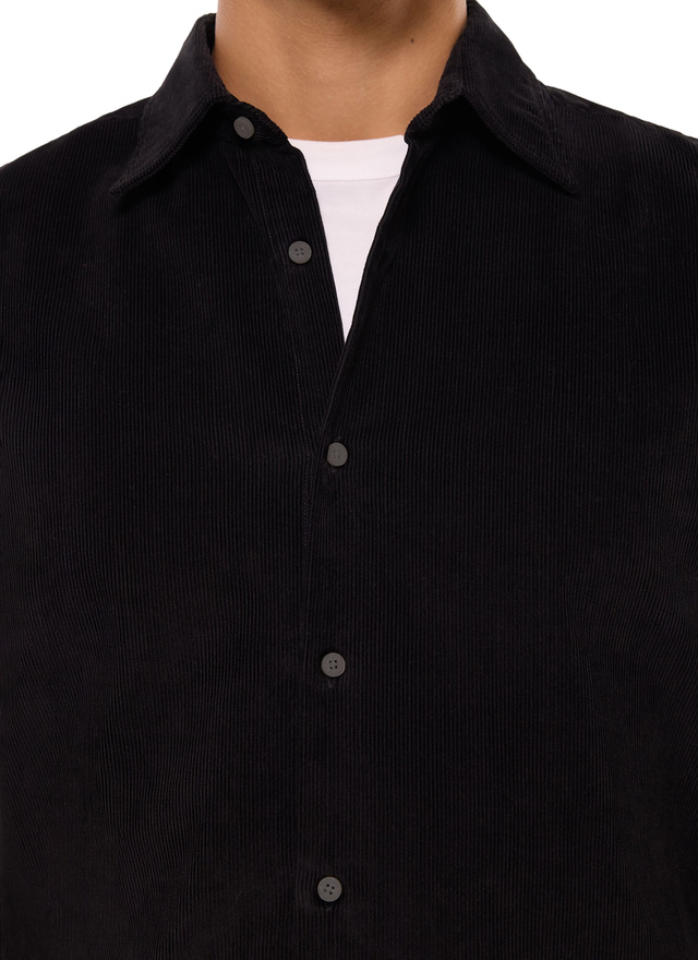 Chemise noir homme Fursac - H3GILI-GH28-B020