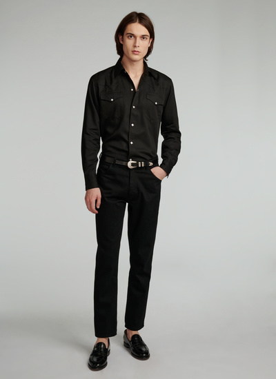 Chemise noir homme Fursac - H3VICE-VH10-20