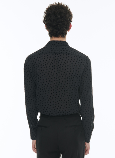 Chemise homme toile de polyester Fursac - H3ADAV-CH20-B020