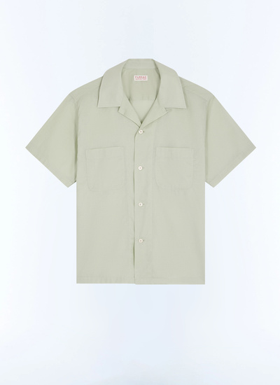 Chemise vert homme coton Fursac - H3JUNY-JH12-H003