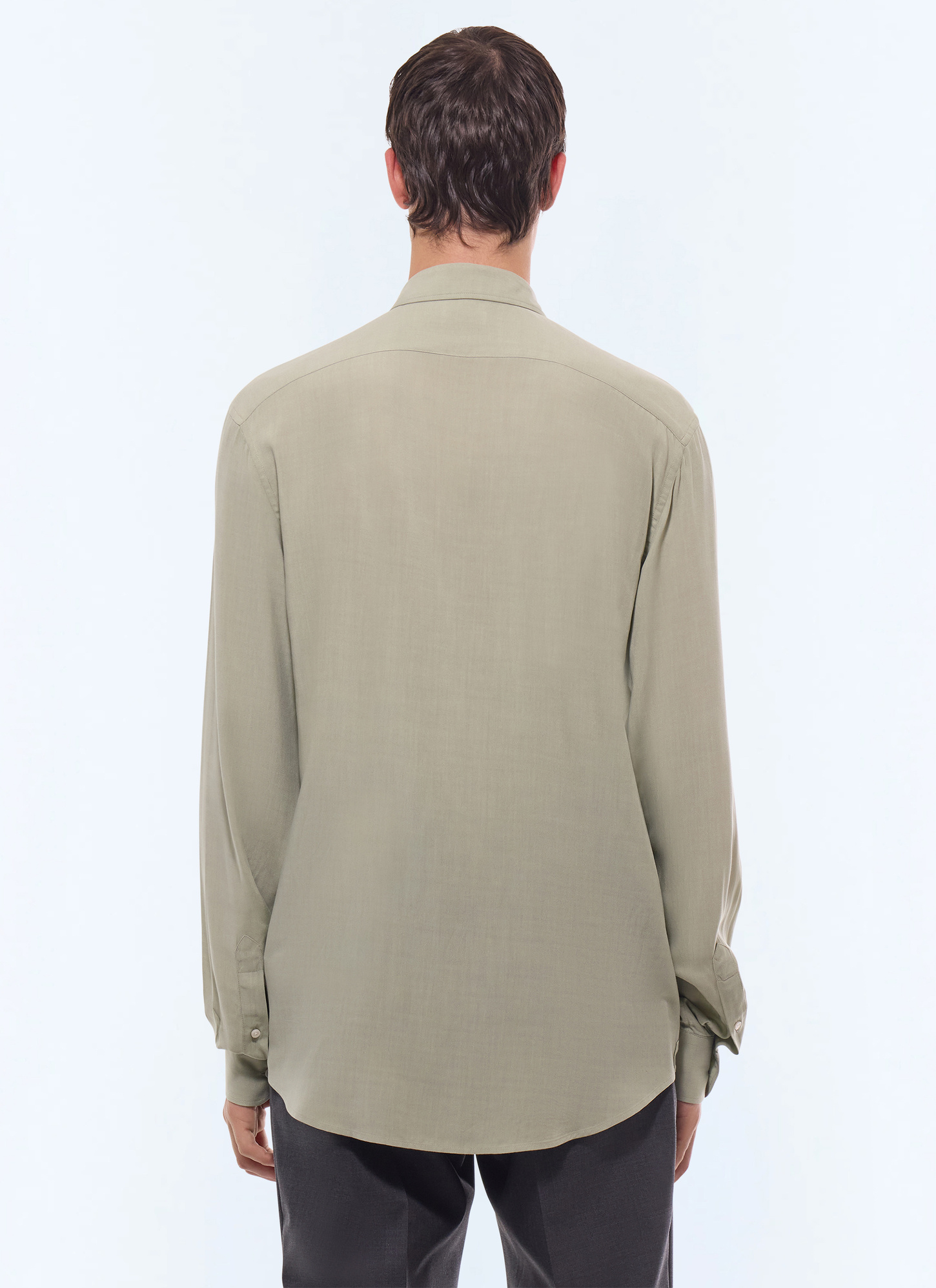 Chemise homme viscose certifiée ecovero Fursac - H3ADOV-EH36-H005