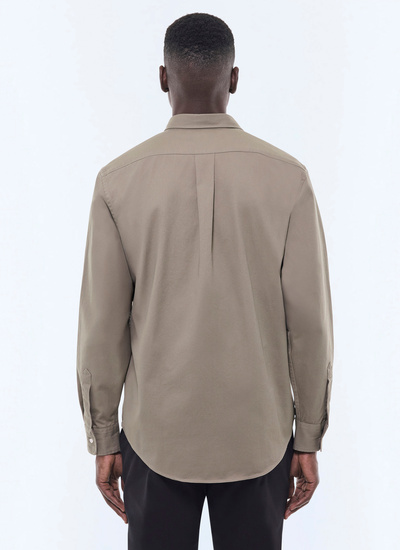 Chemise homme twill de coton Fursac - H3GILI-GH02-H015