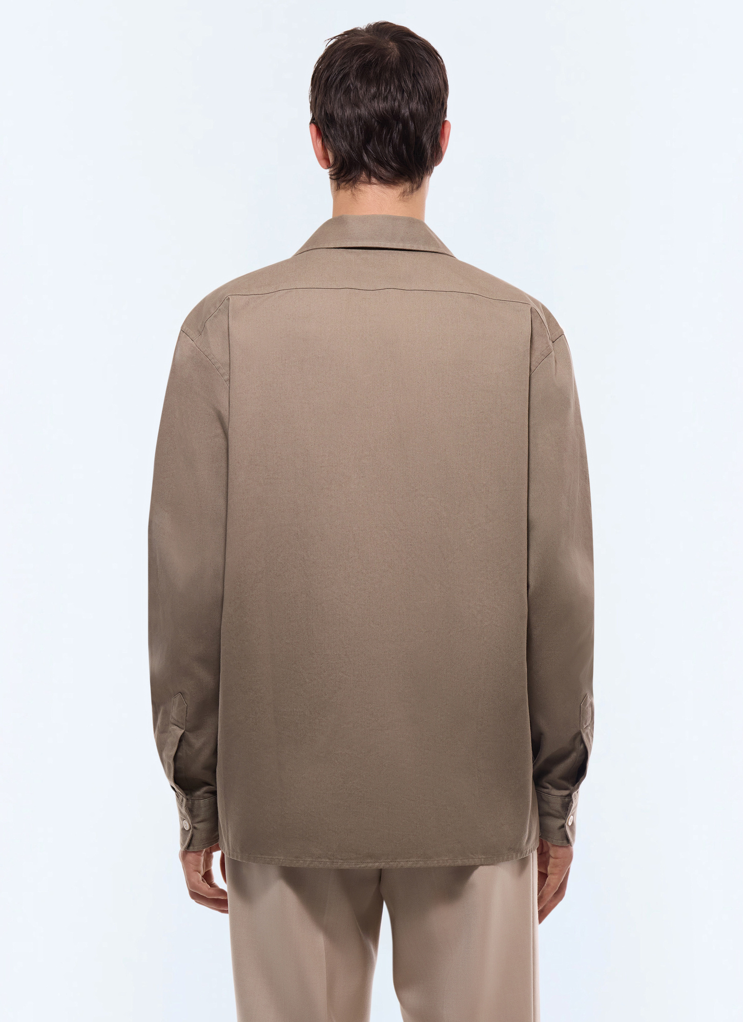 Chemise homme twill de coton Fursac - H3GILI-GH02-H015