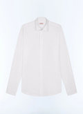 Chemise col cassé en twill de coton - H3LUKK-E005-01