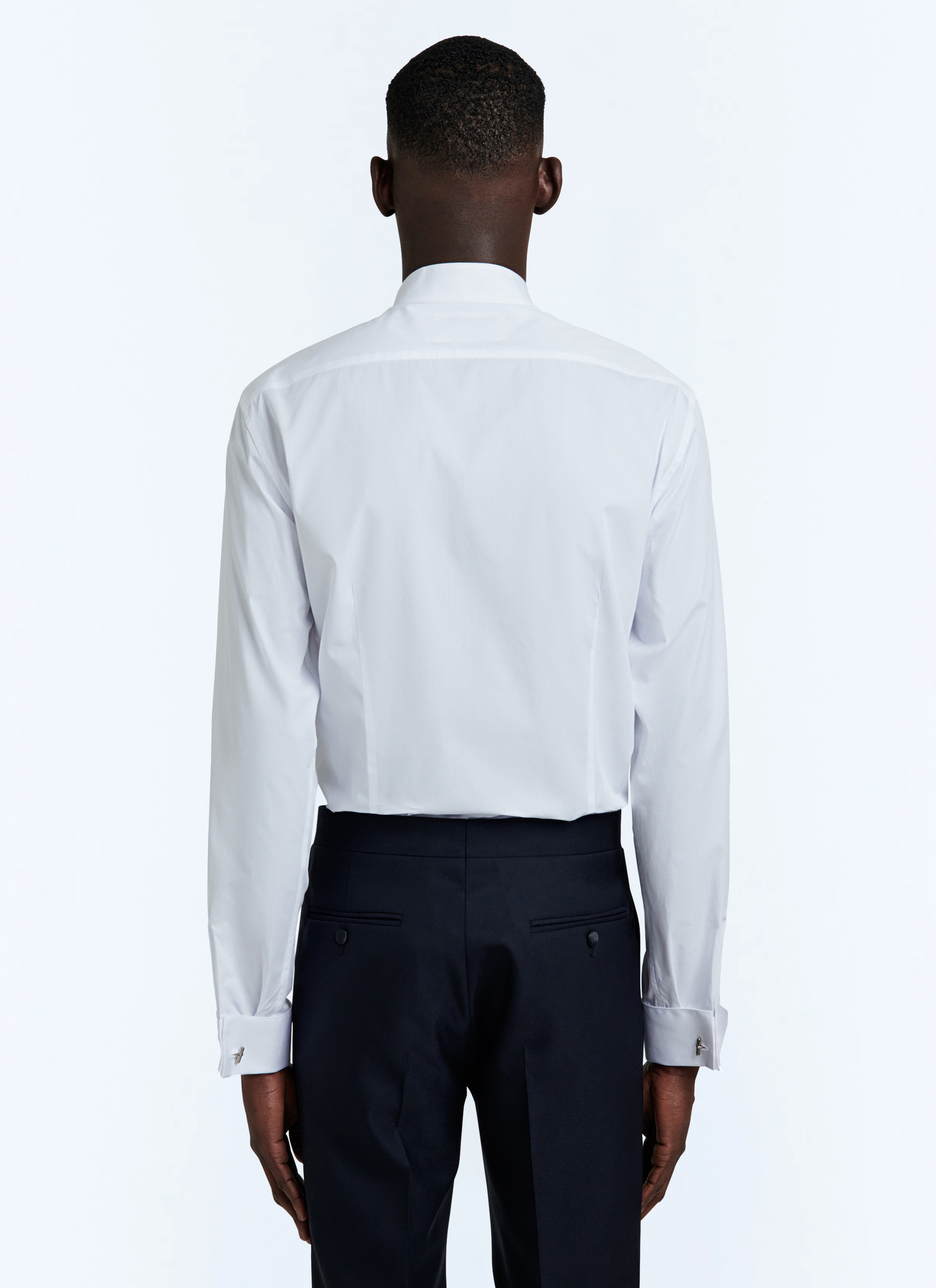 Chemise homme popeline de coton Fursac - H3VLUK-T001-01