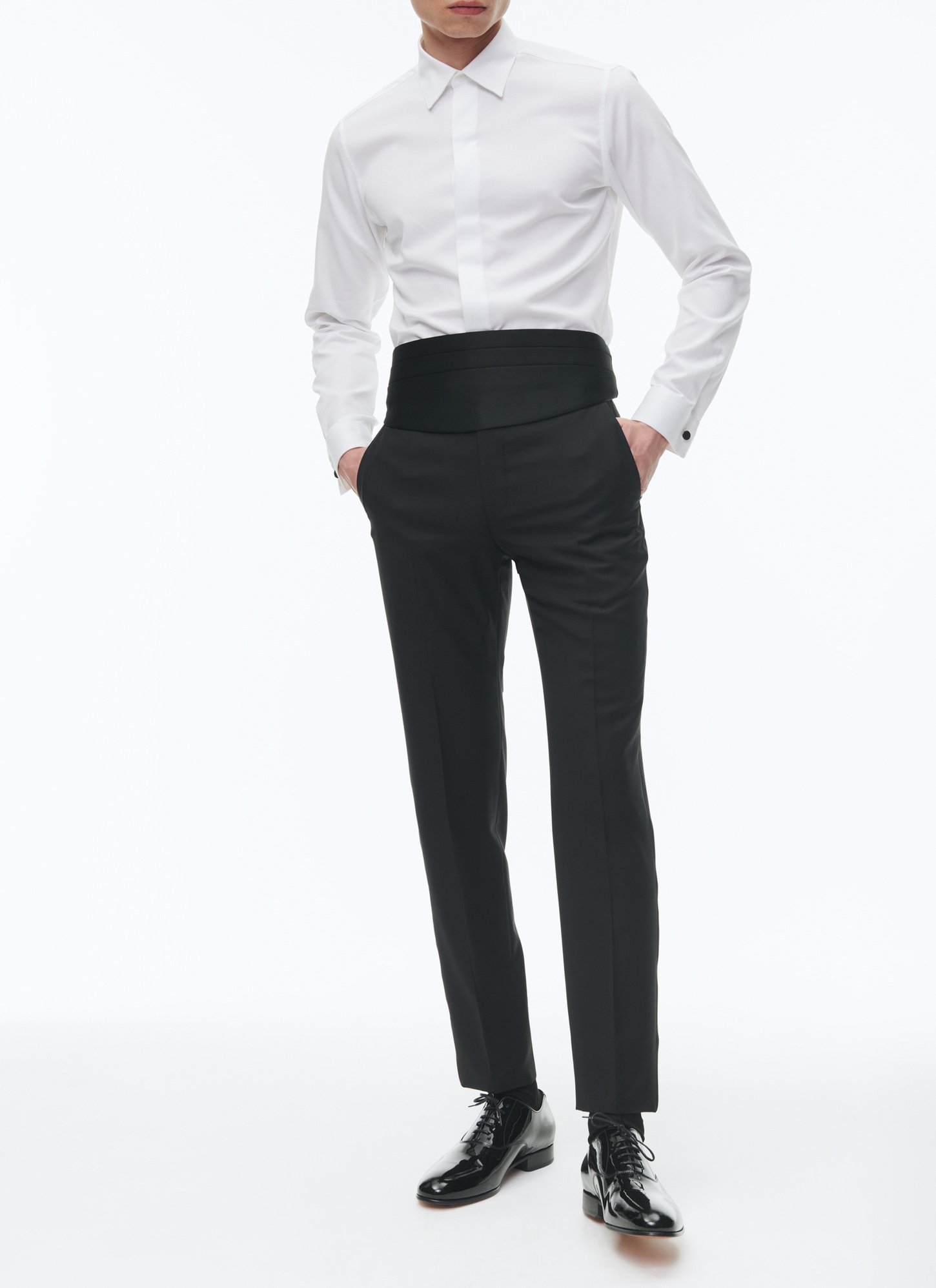 Chemise blanc homme Fursac - H3VODI-E014-01