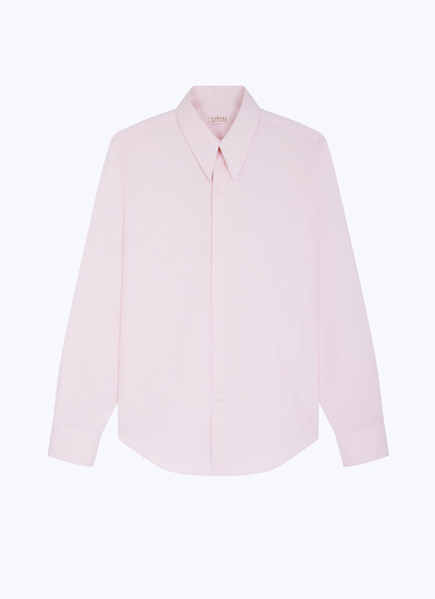 Chemise rose homme popeline de coton Fursac - H3CHIC-DH17-F002