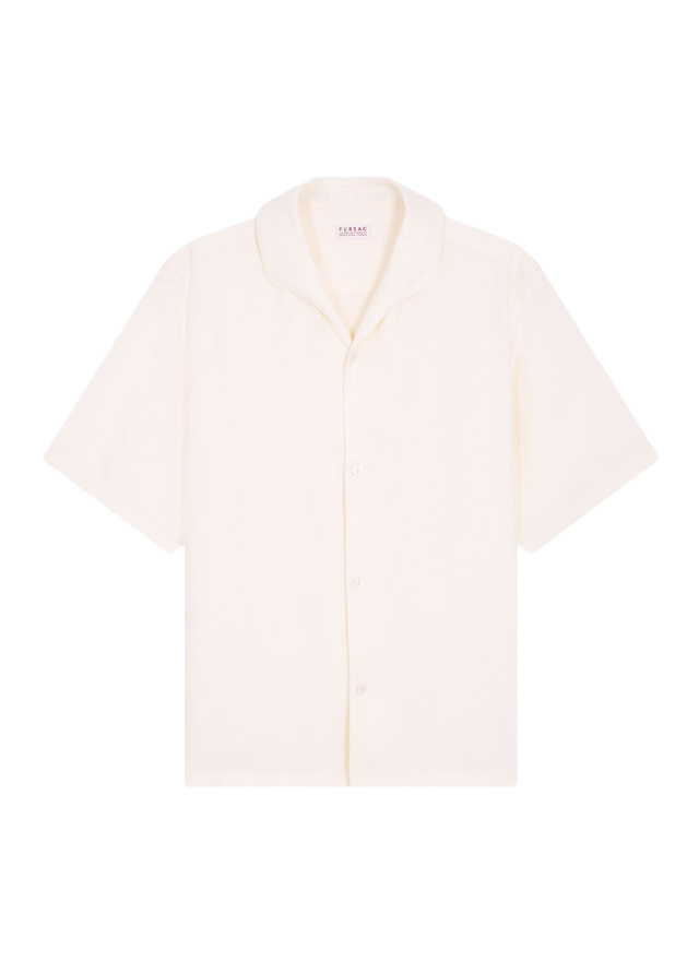 Chemise blanc homme tissu principal: 100% viscose Fursac - H3LEAU-LH08-A002