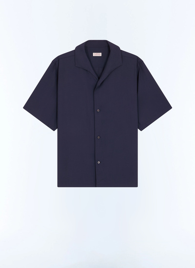 Chemise bleu homme tissu principal: 100% viscose Fursac - H3LEAU-LH08-D030
