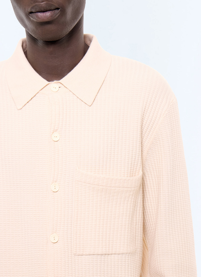 Chemise ecru homme Fursac - A2LCHE-LA02-A002
