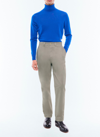 Men's beige chino trousers Fursac - P3ECKO-DP03-A008
